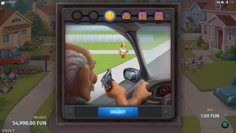 Uncle Profit feature