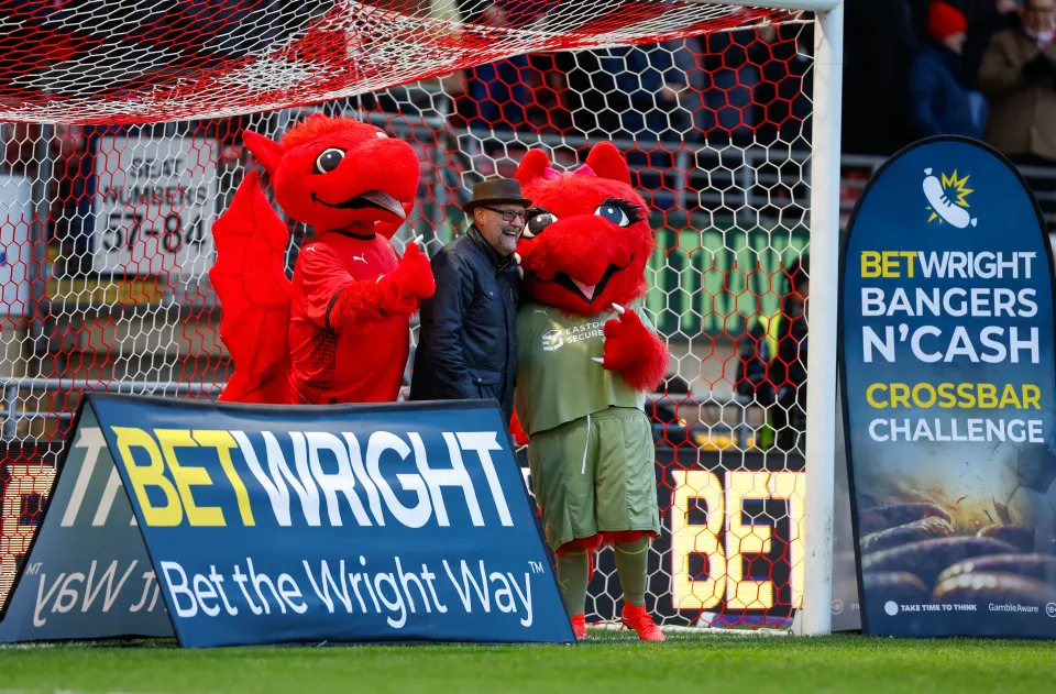 Leyton Orient Fan Wins £15k on BetWright Bangers N'Cash Crossbar Challenge
