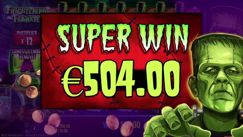 Frightening Frankie Super Win