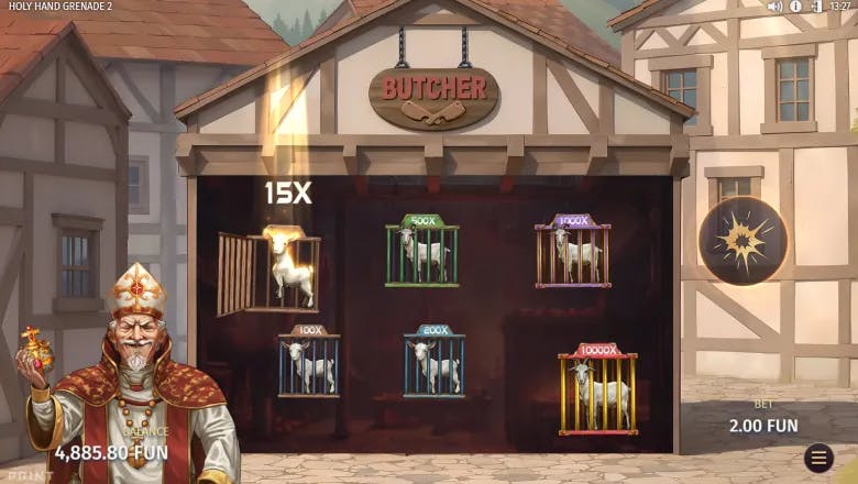 Holy Hand Grenade 2 Butcher Round