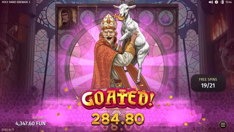 Holy Hand Grenade 2 Big Win