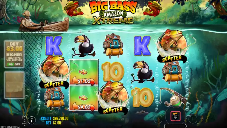 Big Bass Amazon Xtreme Scatter