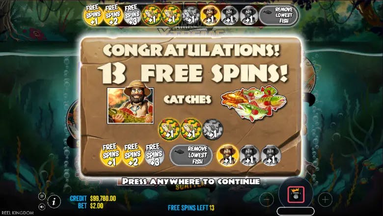 Big Bass Amazon Xtreme Free Spins
