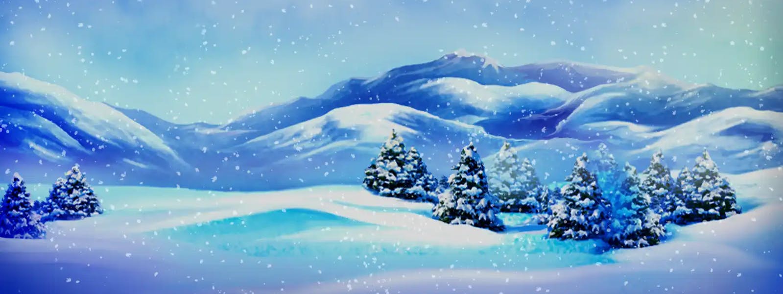Christmas Big Bass Bonanza Background