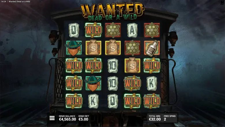 Wanted Dead or a Wild Train Robbery Bonus