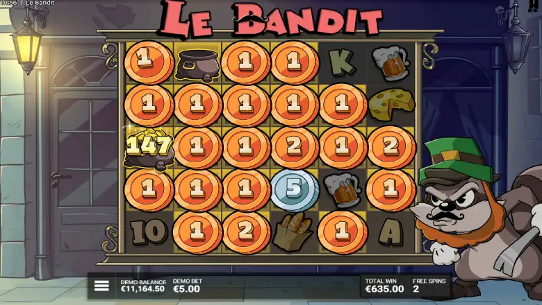 Le Bandit Free Spins