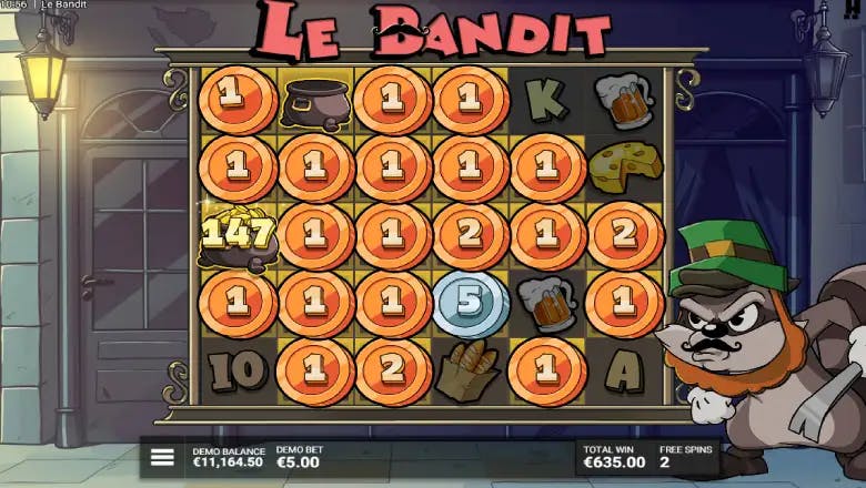 Le Bandit Free Spins