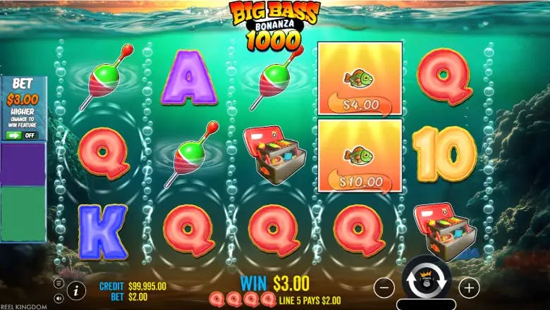 Big Bass Bonanza 1000 Base Game