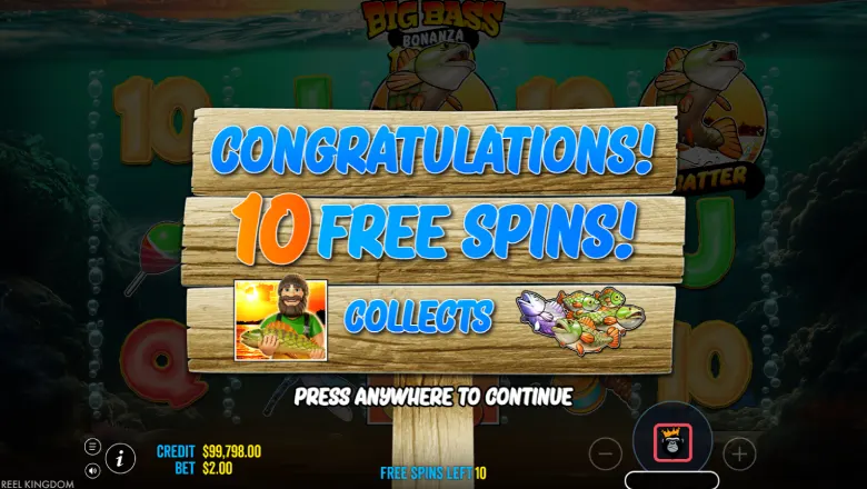 Big Bass Bonanza 1000 Free Spins