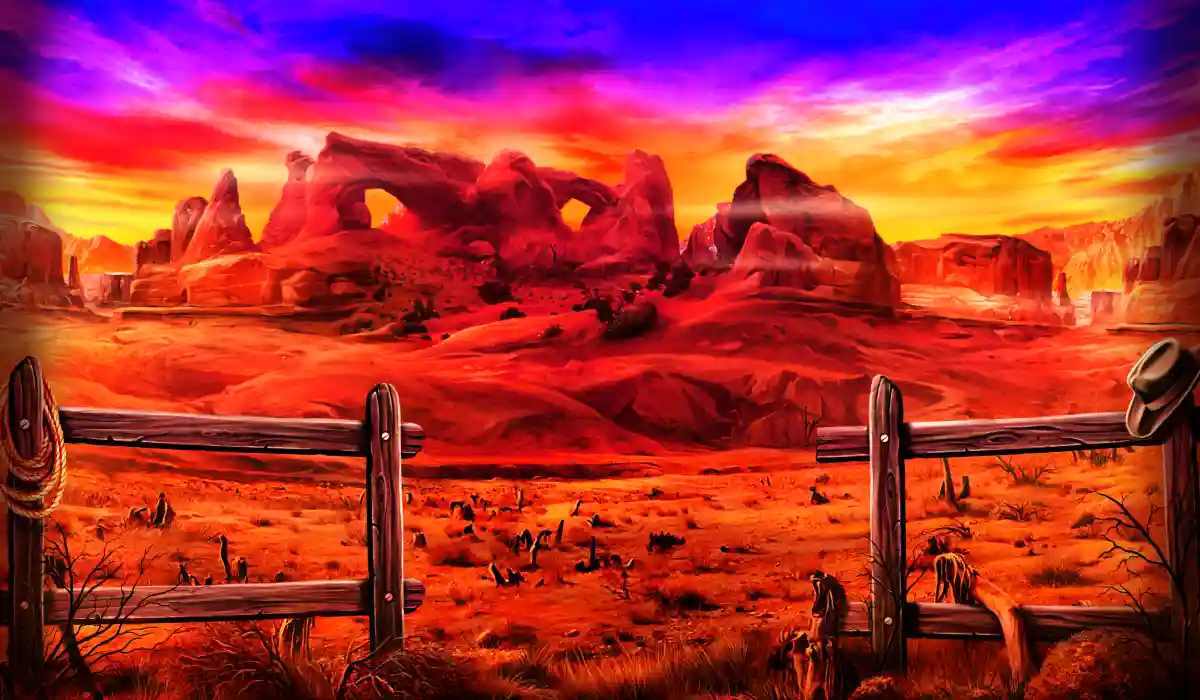 Mustang Gold Background