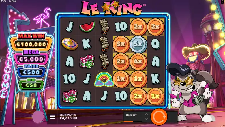 Le King Feature Spin