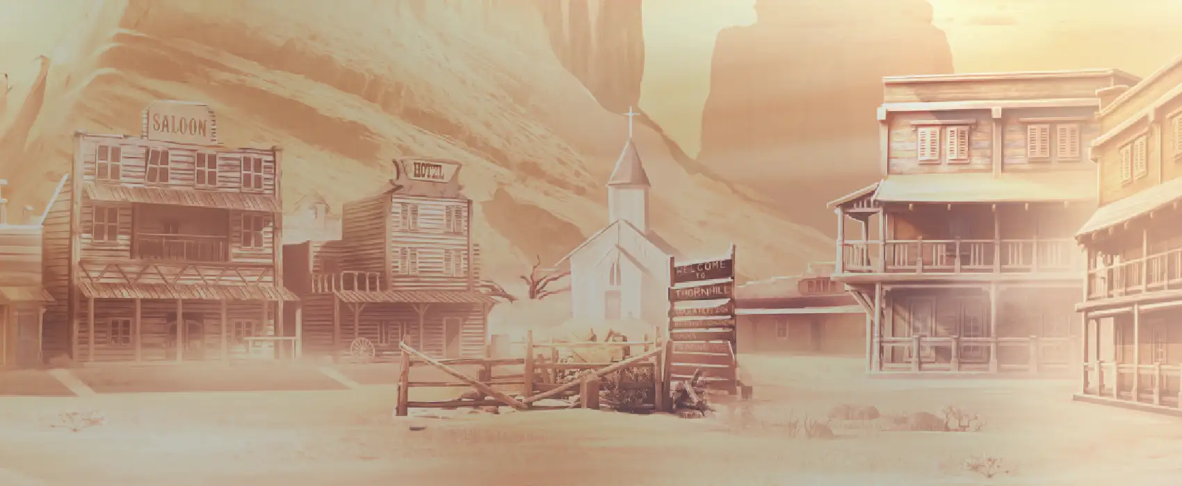 Wild West Gold Background