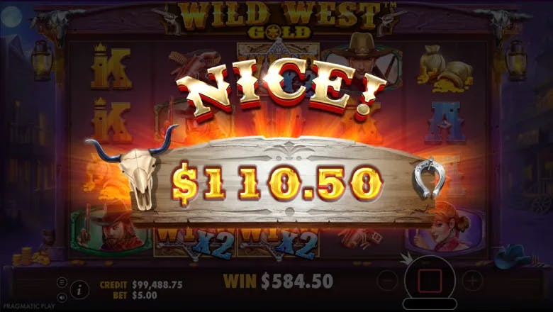 Wild West Gold Mega Win