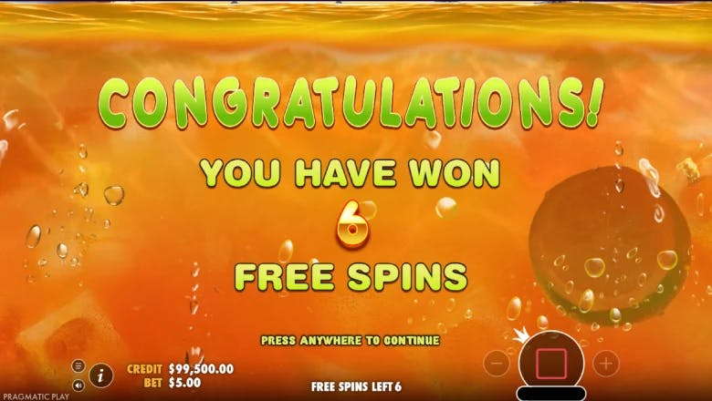 Juicy Fruits Free Spins
