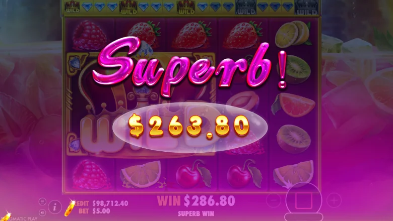 Juicy Fruits Mega Win