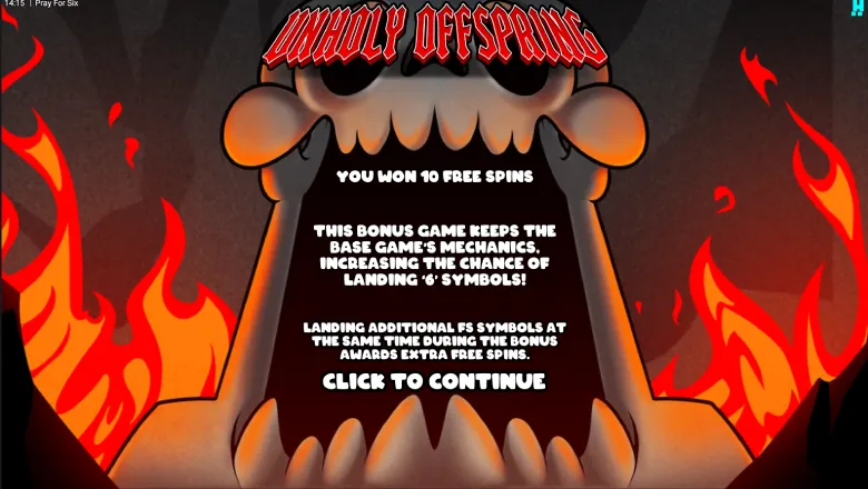 Pray For Six Unholy Offspring