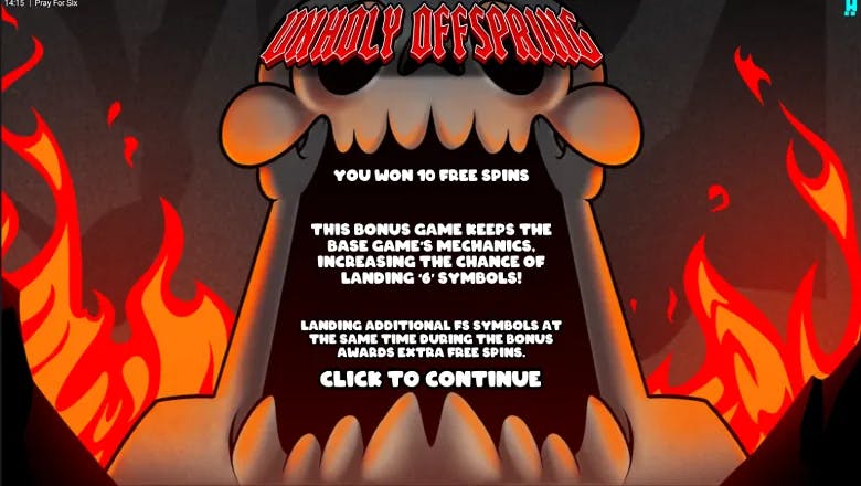 Pray For Six Unholy Offspring