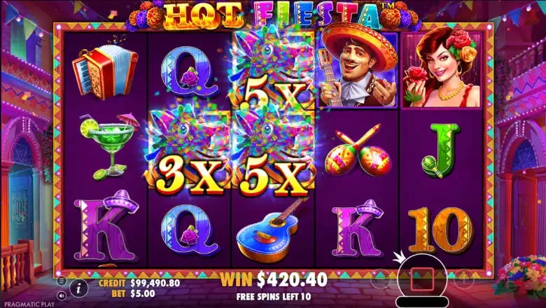 Hot Fiesta Bonus Round