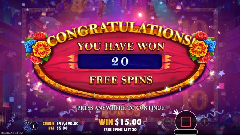 Hot Fiesta Free Spins