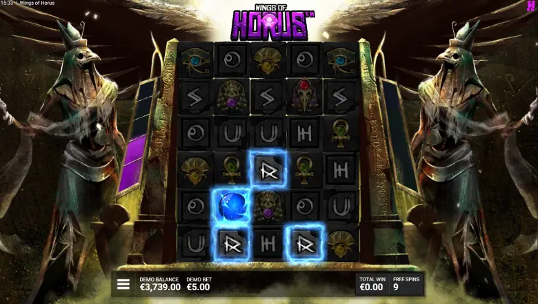 Wings of Horus Bonus Round