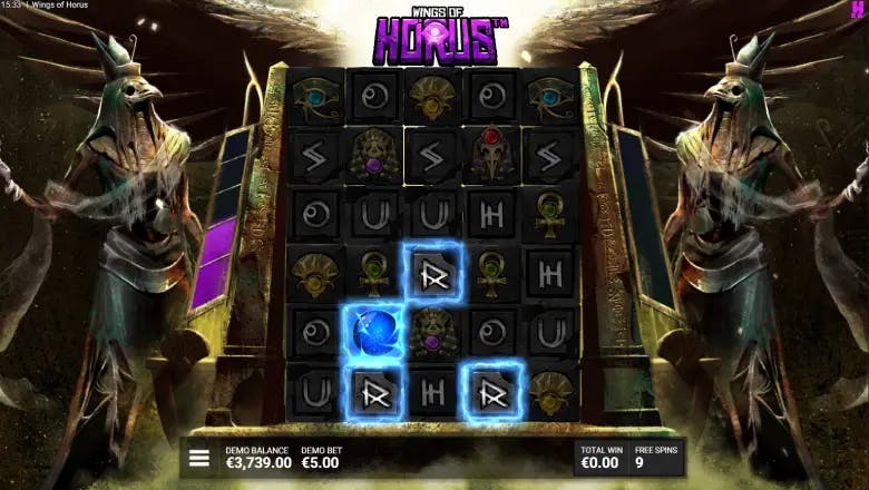 Wings of Horus Bonus Round