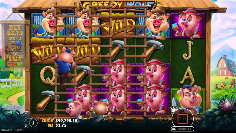 Greedy Wolf Feature Spin