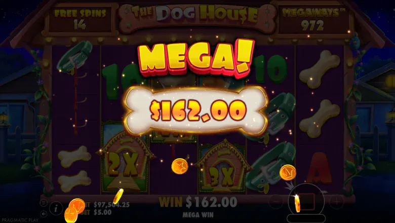 The Dog House Megaways Big Win