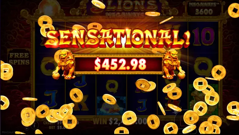 5 Lions Megaways Big Win