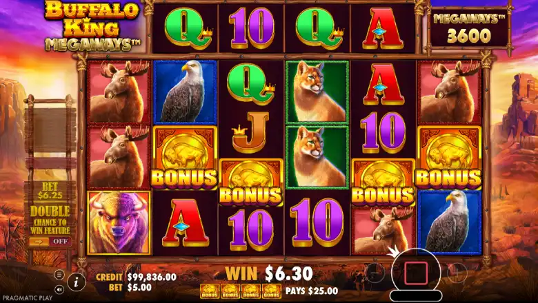 Buffalo King Bonus