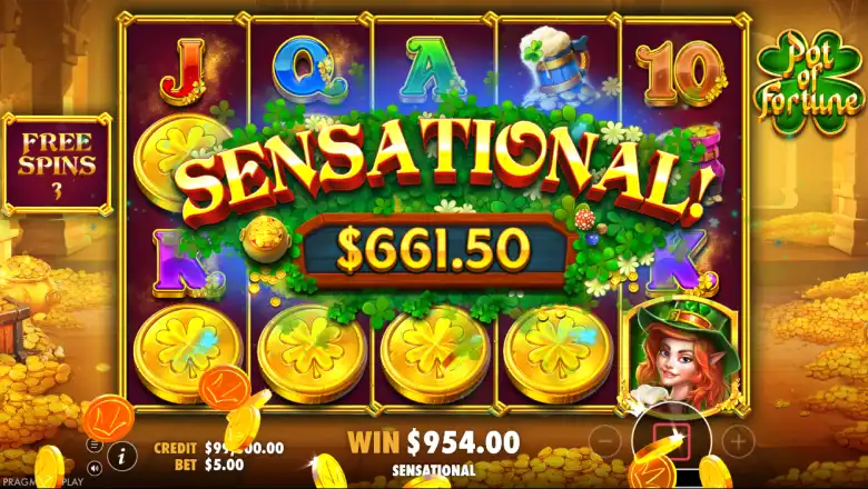 Pot of Fortune Mega Win