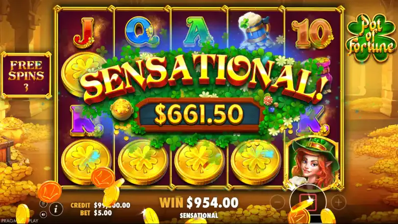 Pot of Fortune Mega Win