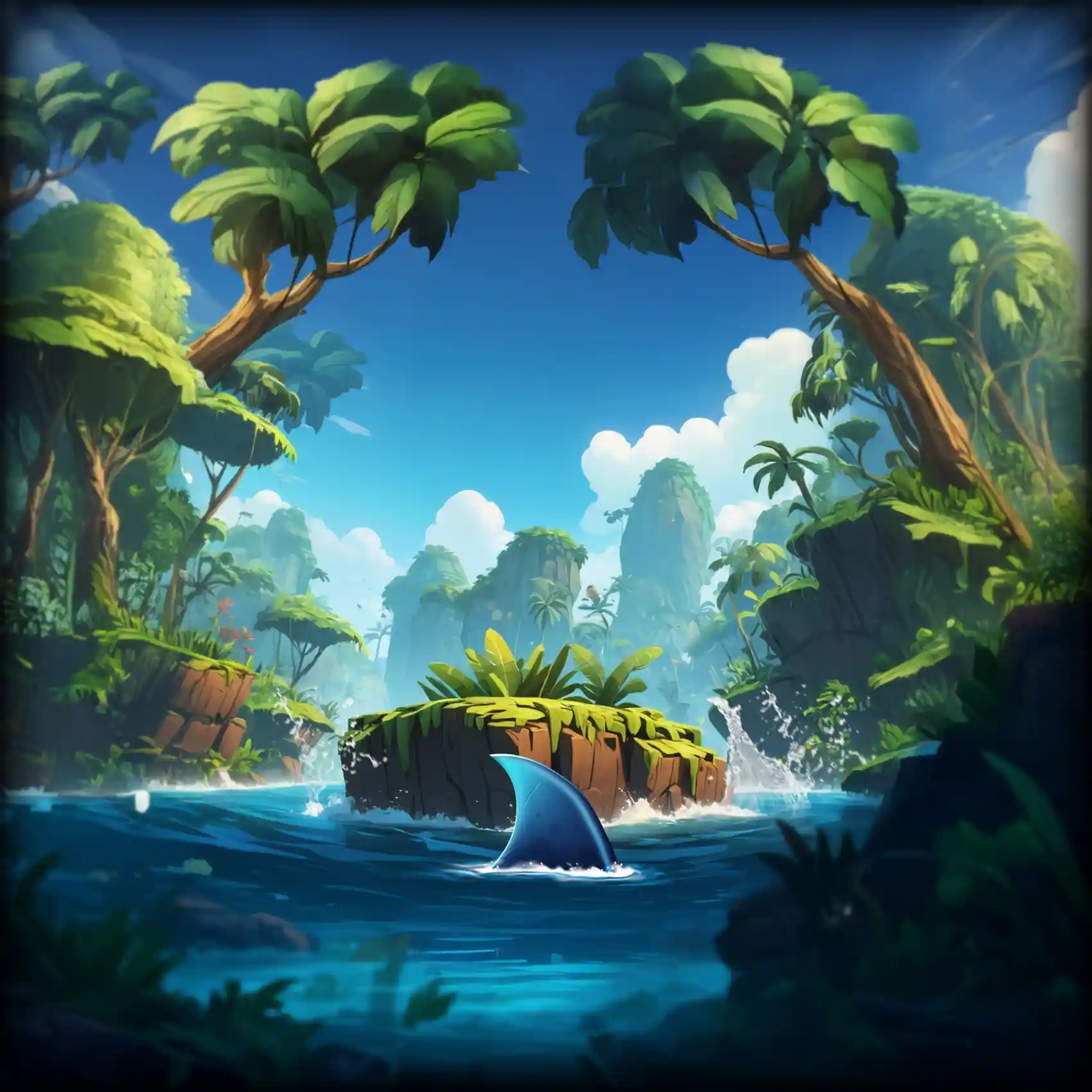 King Kong Splash Background