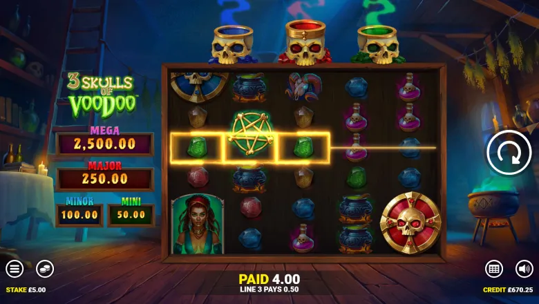3 Skulls of Voodoo basegame