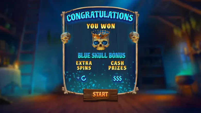 3 Skulls of Voodoo bonus intro