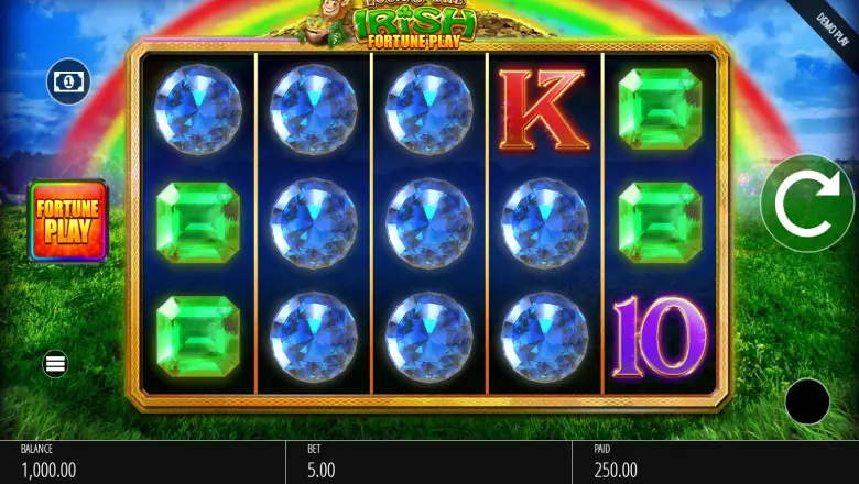 Luck O' The Irish Fortune Play Standard Spins win