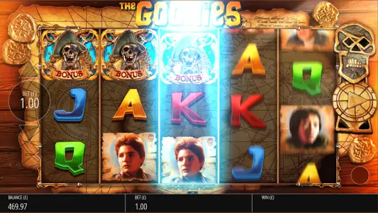 The Goonies Slot Gameplay