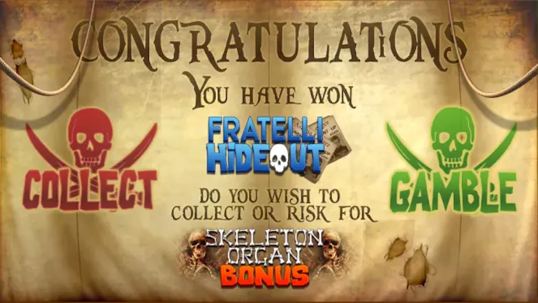 The Goonies Slot Gamble Feature