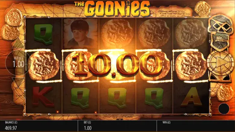 The Goonies Slot Win