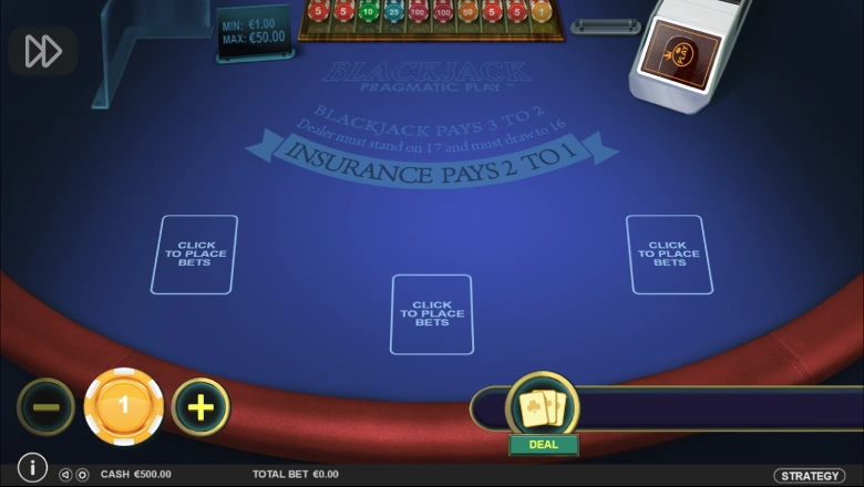 American Blackjack Pre deal
