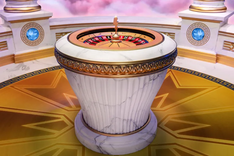 Gates of Olympus Roulette Wheel