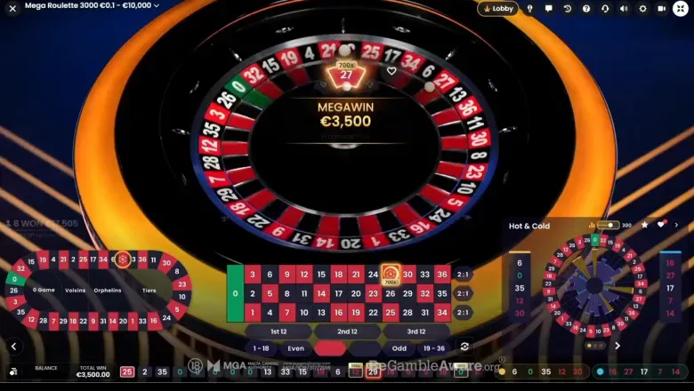 Mega Roulette 3000 Mega Win