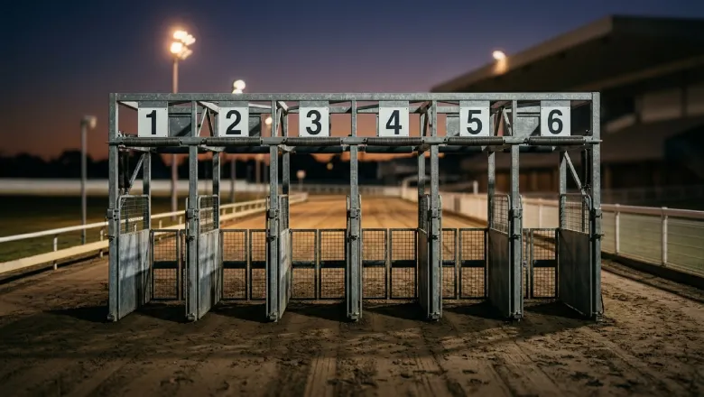 Greyhound racing starting traps