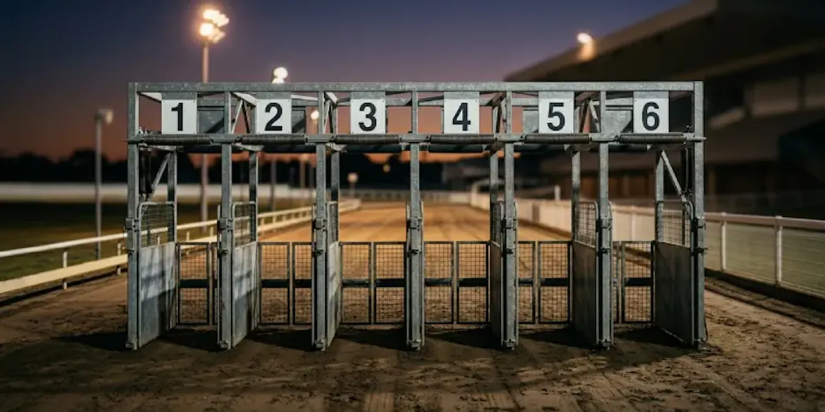 Greyhound racing starting traps