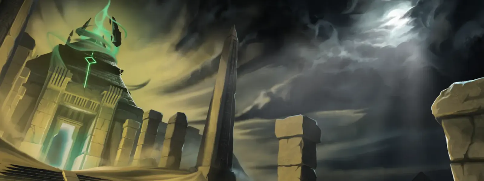 Cursed Crypt Background
