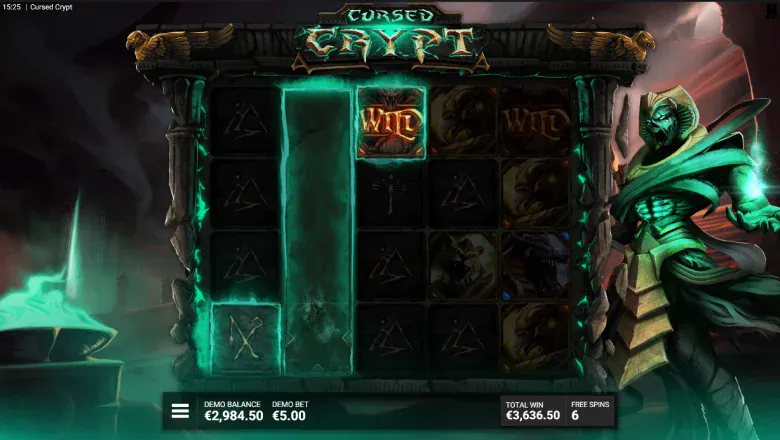 Cursed Crypt Free Spins