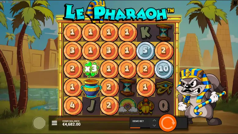 Le Pharaoh Feature Spin