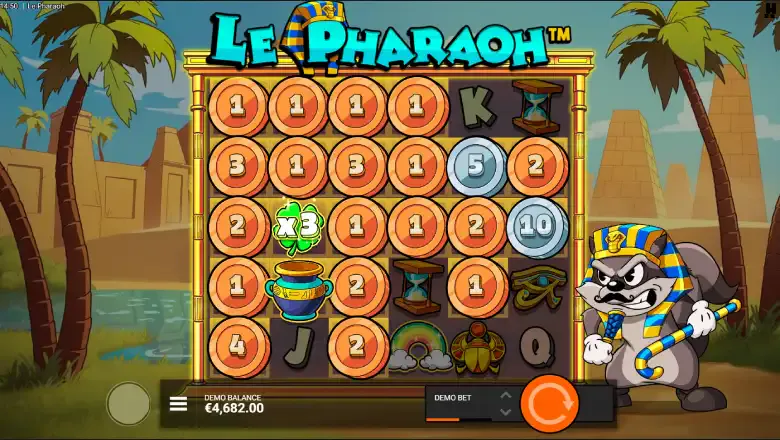 Le Pharaoh Feature Spin