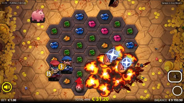 Tanked 3 Bonus Round
