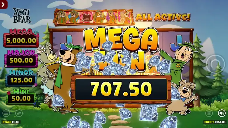 Yogi Bear mega win