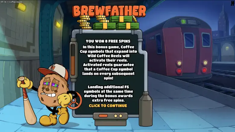 Coffee dealer Free Spins